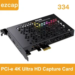 4K 60fps HDR Loop PCI-e HDMI Video Capture Card 4Kp30 1080P@120FPS Game Recording Live Streaming for Nintendo Switch PS4 Xbox PC