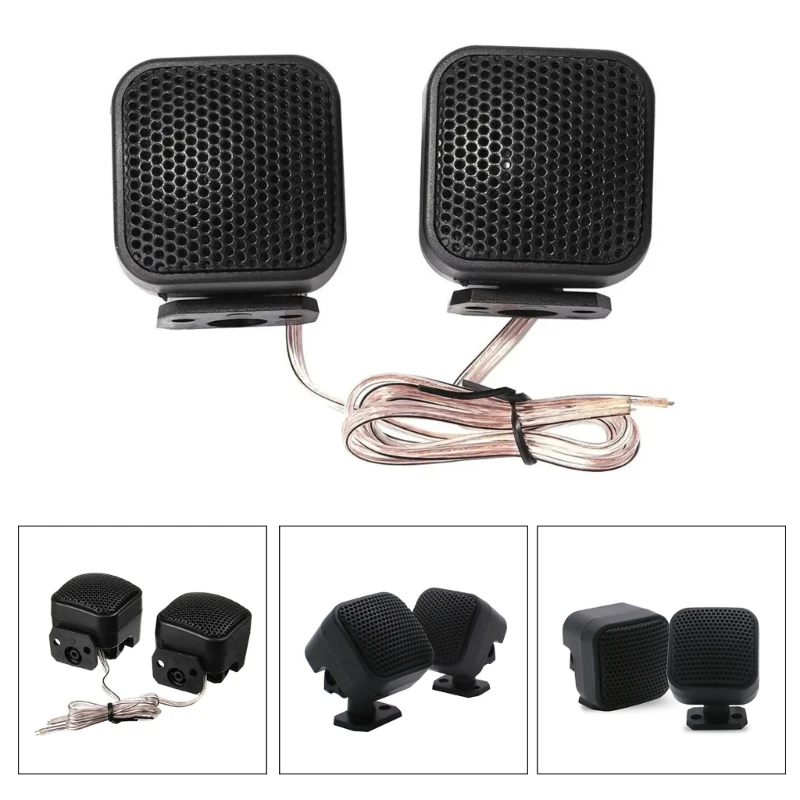 TP-004A Car  Sound 500W 12V 4ohm High Efficiency Mini Tweeter Speaker 1Pair