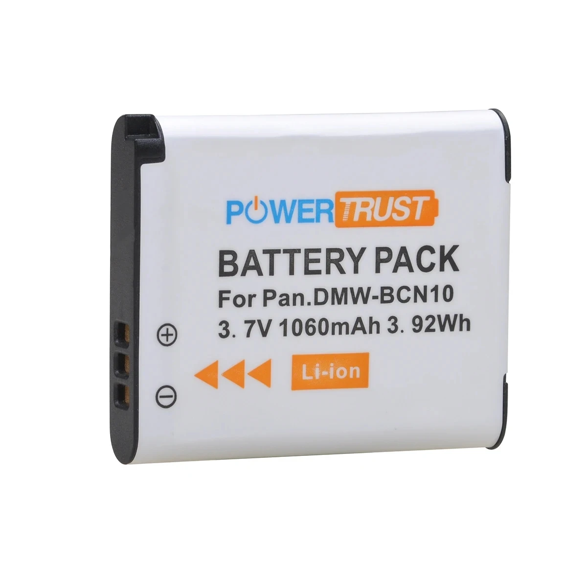 PowerTrust DMW-BCN10 BCN10 DMW-BCN10E Battery with Charger for Panasonic Lumix DMC-LF1 DMC-LF1K DMC-LF1W