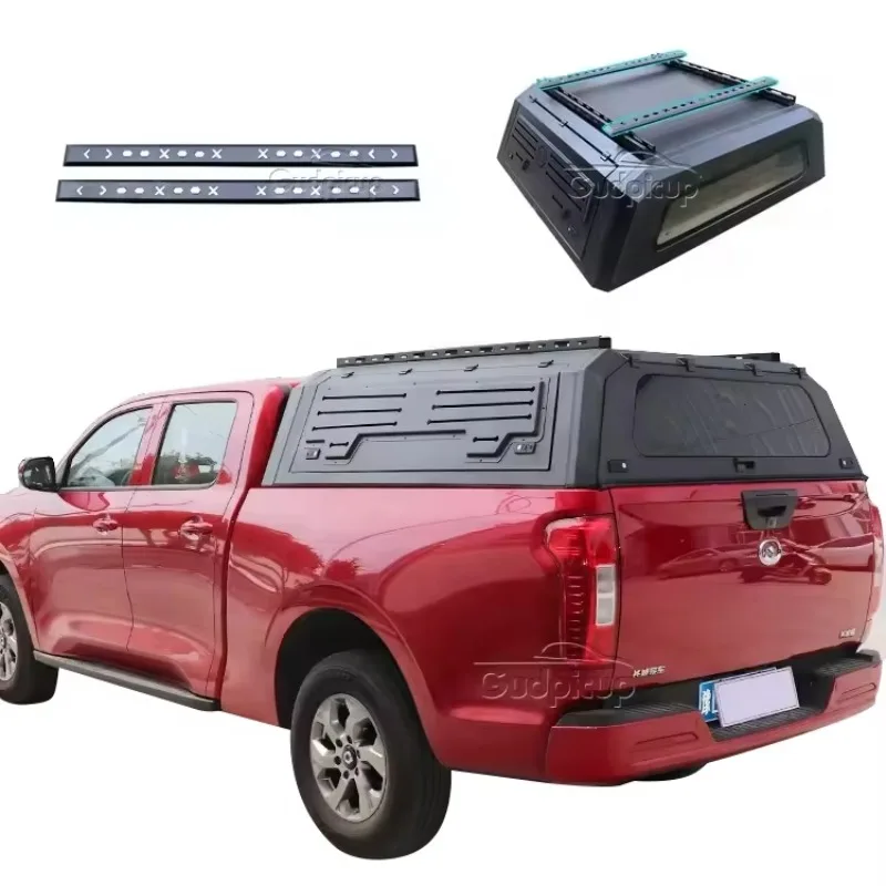 

Modification Benext Aluminum Steel T60T70 Hard Top Roof Rack Truck Bed Canopy Sliding Window Tonneau Cover Compatible Tun