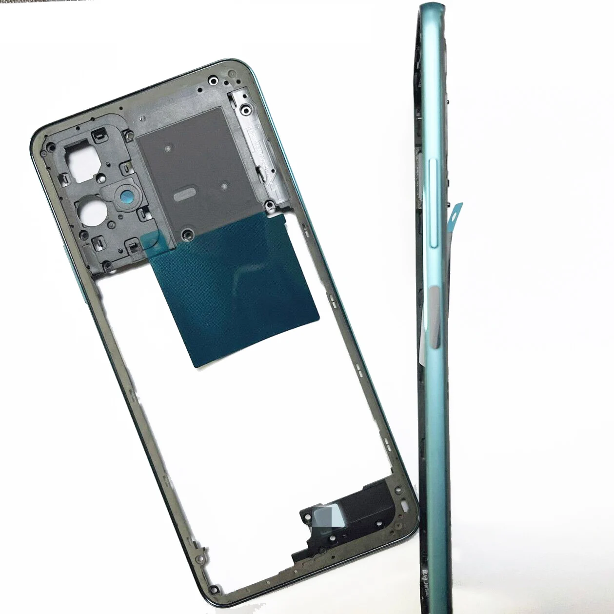 Middle Frame Faceplate Front Frame Bezel Middle Housing Chassis  For Xiaomi Poco M4 Pro 5G With Volume Buttons  Parts