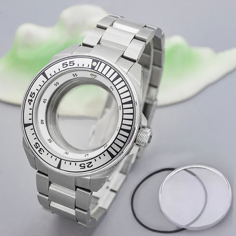 

Samurai King Watch Case and Strap Kit Compatible with NH34, NH35, NH36, 4R35, 7S26 Movements - Men's Watch Components