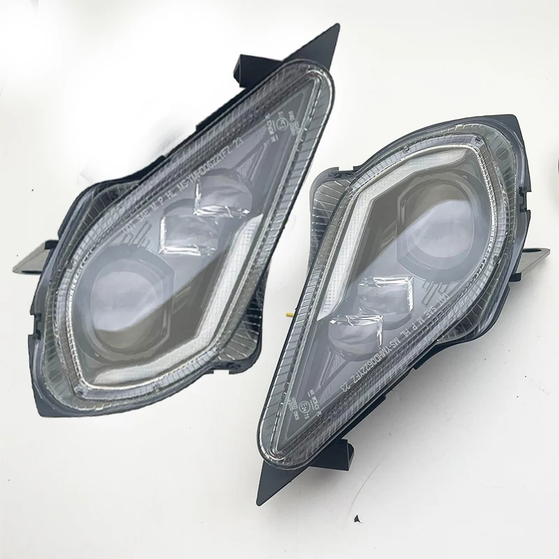 Double 11 sale LED Headlight DRL For Y-AMAHA RAPTOR 700 2006-2021 With Yellow Turn Signal Light