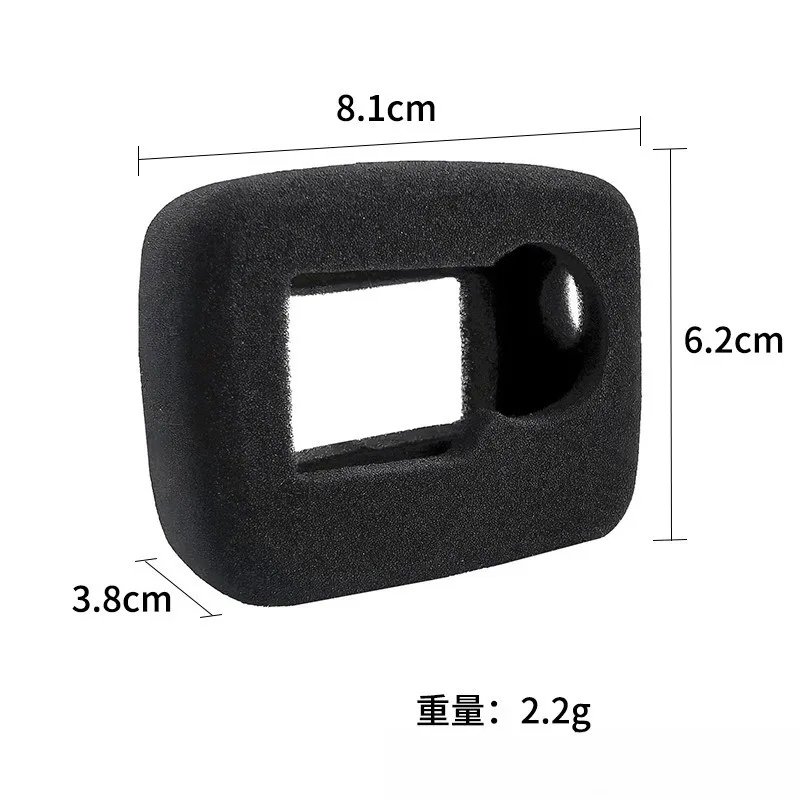 

Wind Noise Reduction Sponge Foam For DJI Osmo Action 3 4 Camera Wind Layer Cover Recording Cover Wind Sleeve