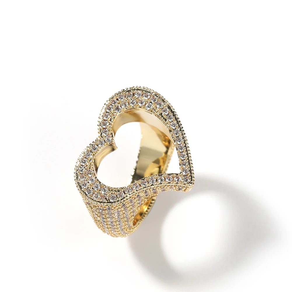 Picture 6: THE BLING KING Hollow Heart Ring