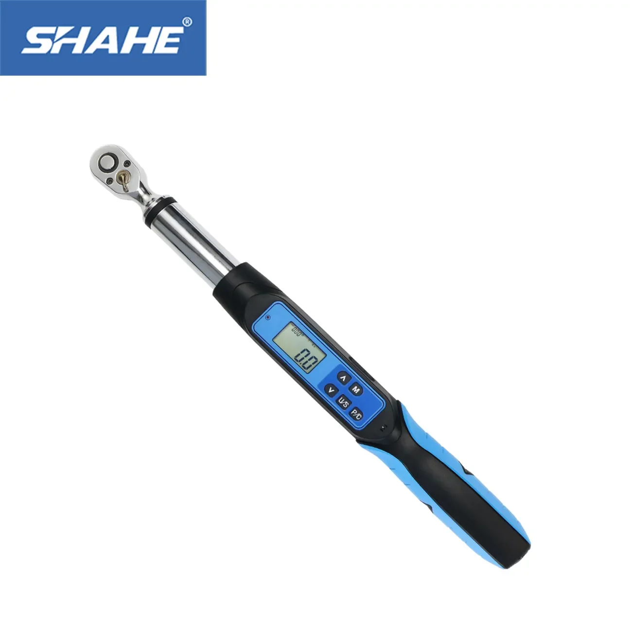 

SHAHE 3/4"Angle Electronic Torque Wrench with Preset Value, Data Storage, Buzzer, LED Flash ,Data output for Motorcycle, Car