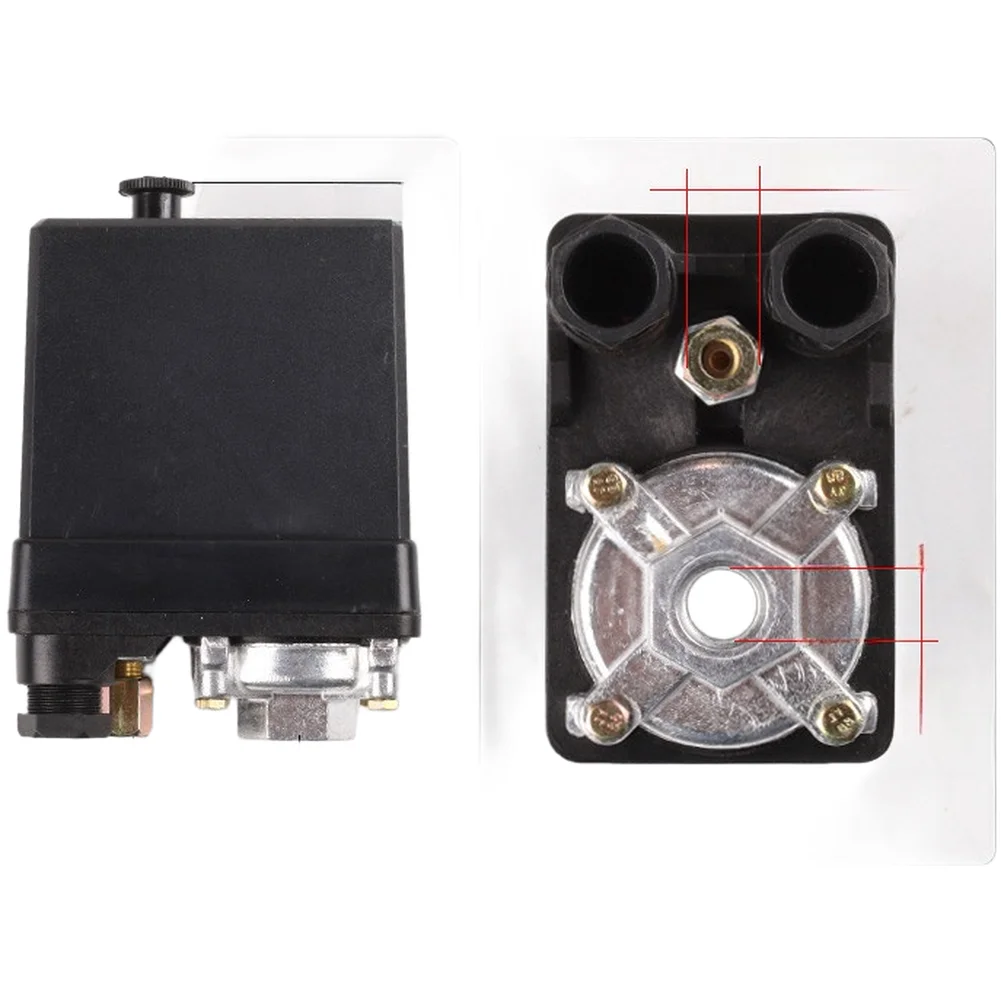 pressostat-380v-triphase-pour-compresseur-d'air-pressostat-reglable-a-trou-unique-6-8kg-pour-outils-et-pieces-ce