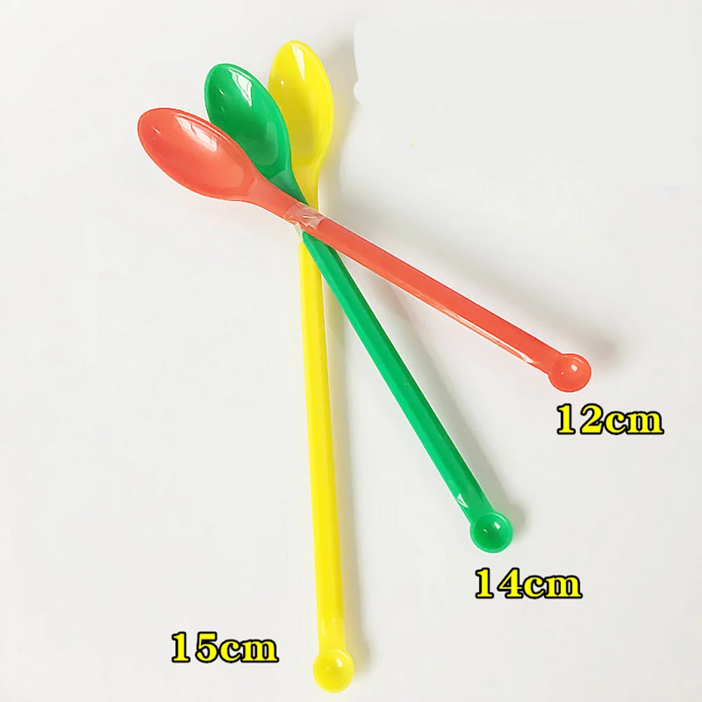 3pcs Length 120/140/150mm Spoon,Medicinal ladle with Spatula, Laboratory Supplies