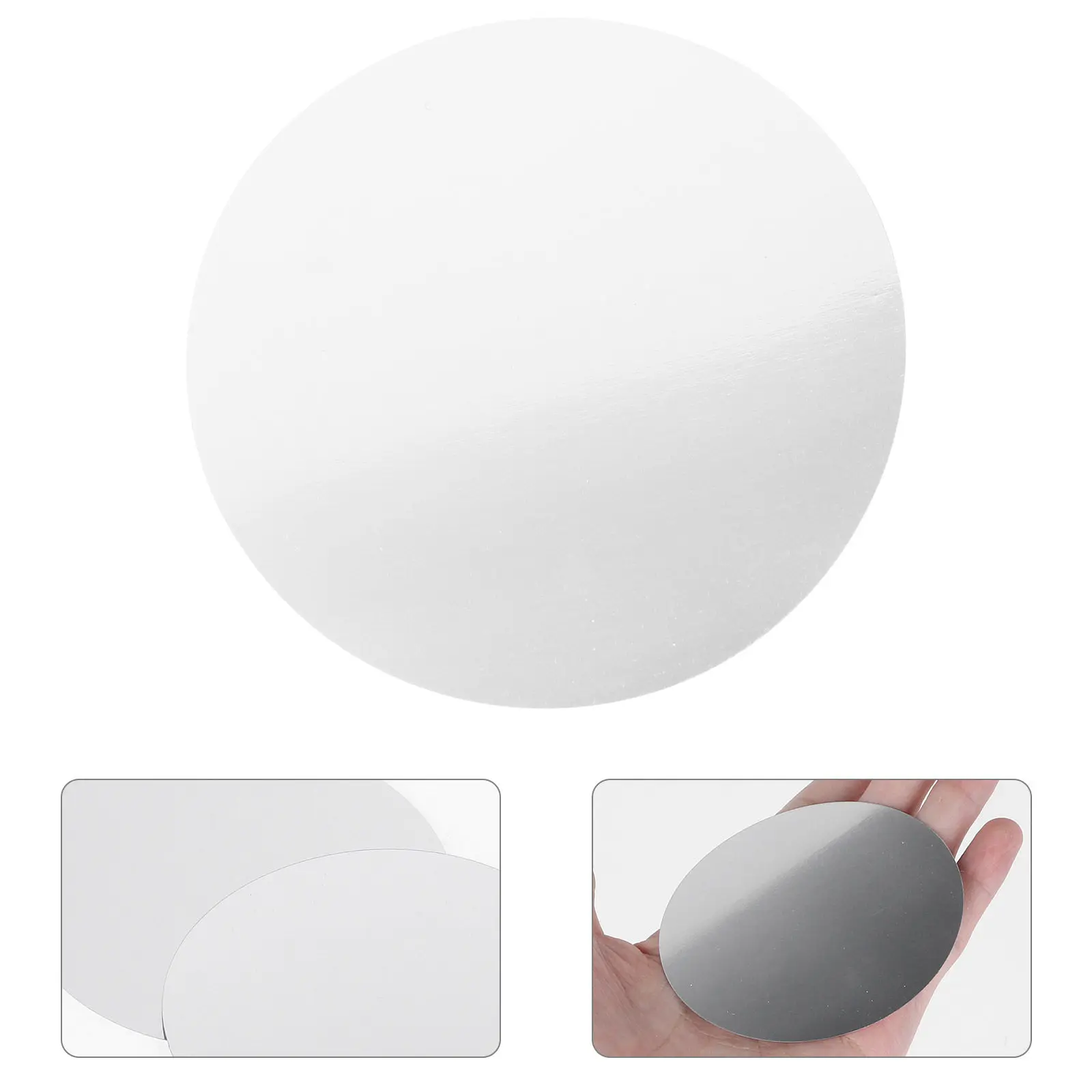 20Pcs Wine Pouring Disc Aluminum Foil Flexible Spill Stopper Reusable Easy Use for Wine Bottle Tablecloth Protection