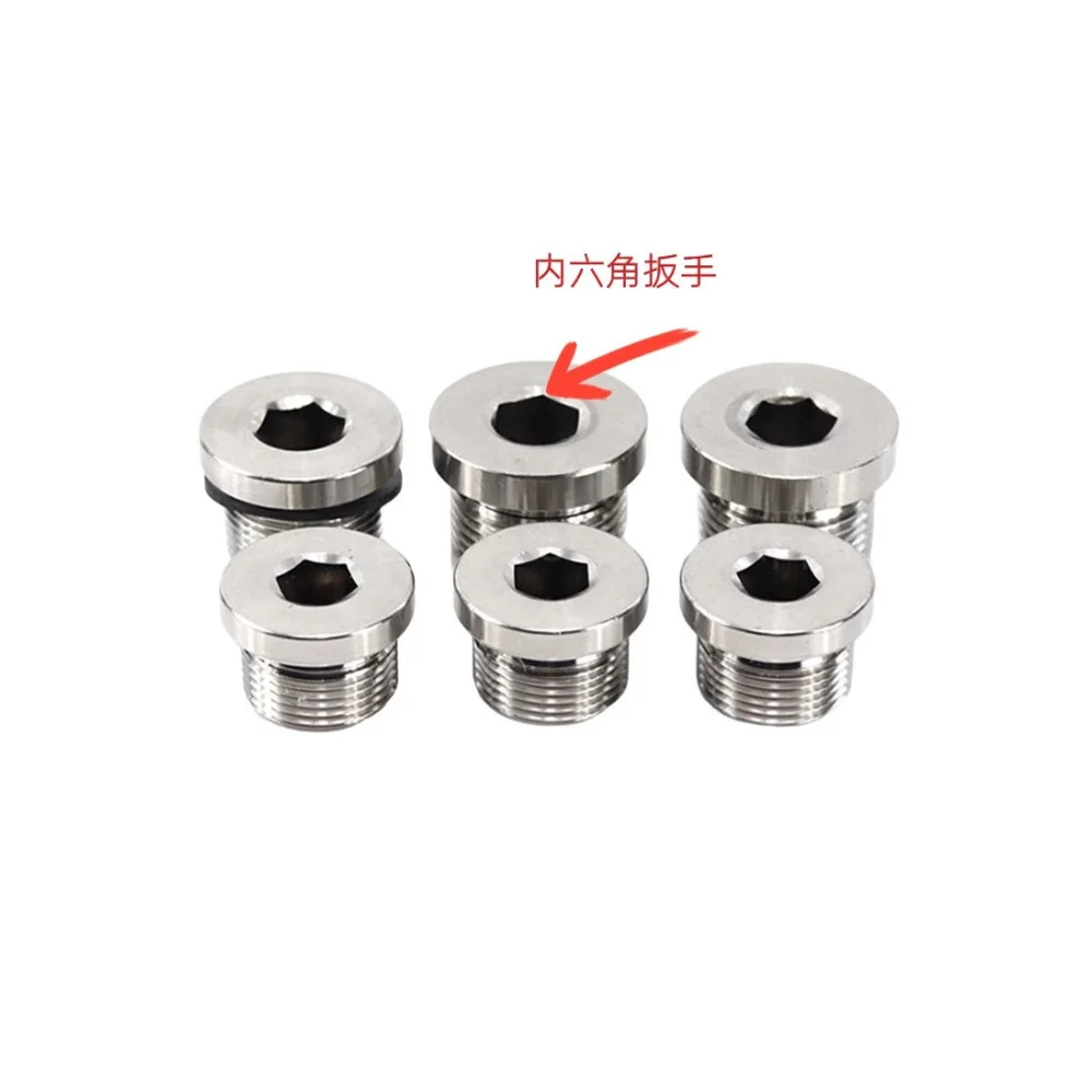 

For E305.5E 306E 307E2 308C D 320 325 329 330 336B/C/D Drive Motor Oil Drain Valve Screw Plug Excavator Parts