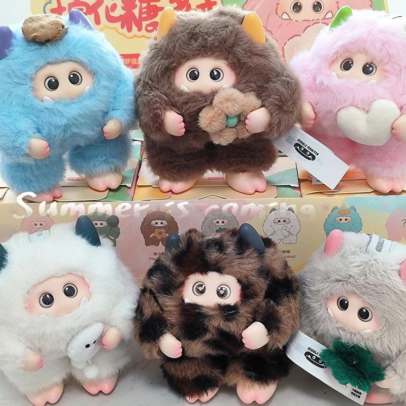 

Giggle Monster Marshmallow Dream Series слепая коробка Giggle Monster виниловая плюшевая сумка-сюрприз аниме кукла брелок Mystery Box игрушки