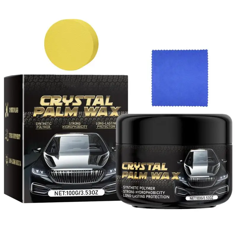 

Car Scratch Repair Wax Car Polish Repair Paste Super Hydrophobic Car Scratch Remover Car Wax Paste Protective Scratch Remover