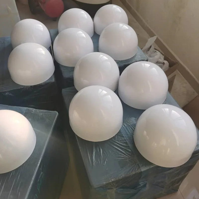 Outdoor hand paste FRP radome Island communication antenna protection FRP landscaping hood White custom