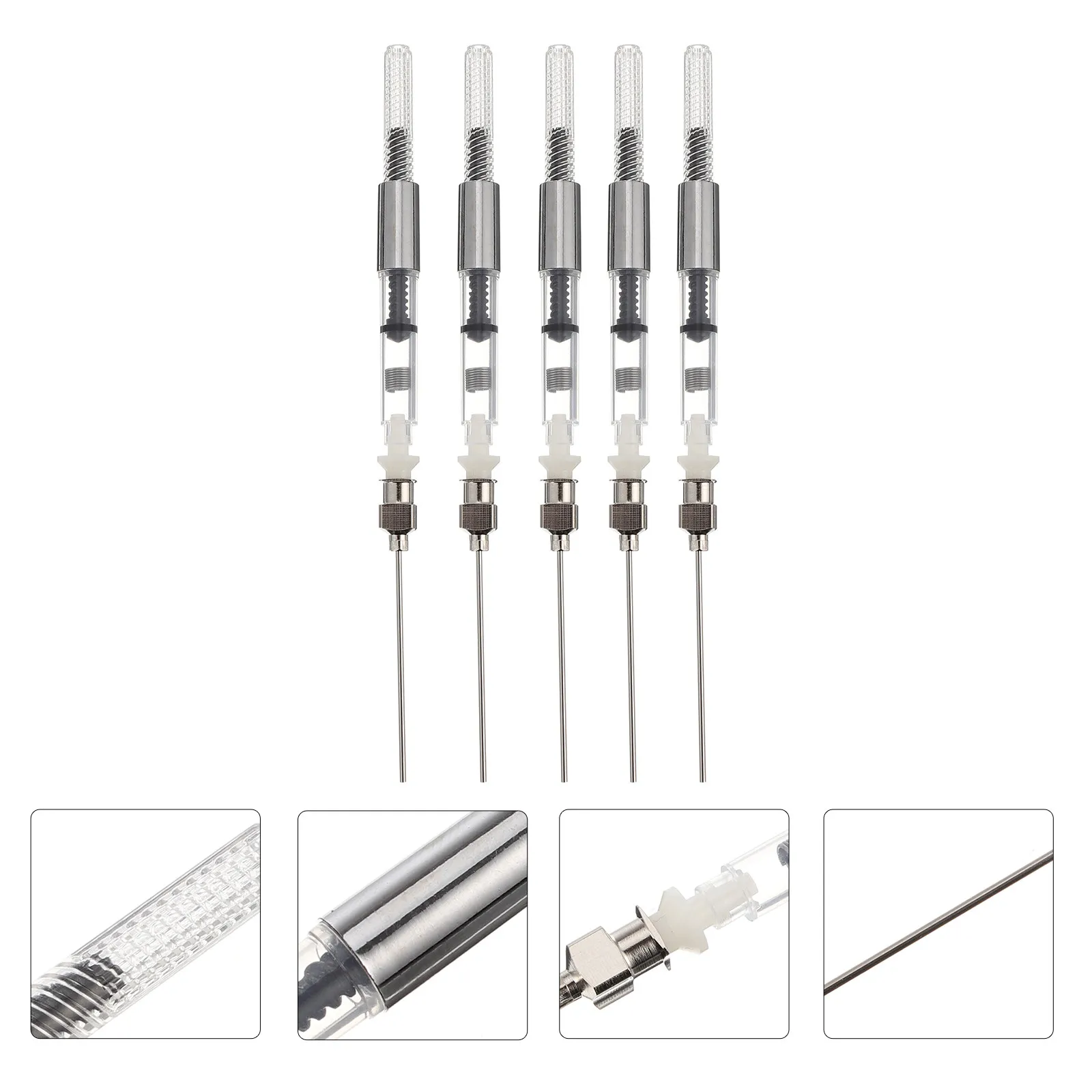 

Steel Pen Ink Absorber Refill Tool For Fountain Pen Ergonomic Design Student School Supplies Inking Aid