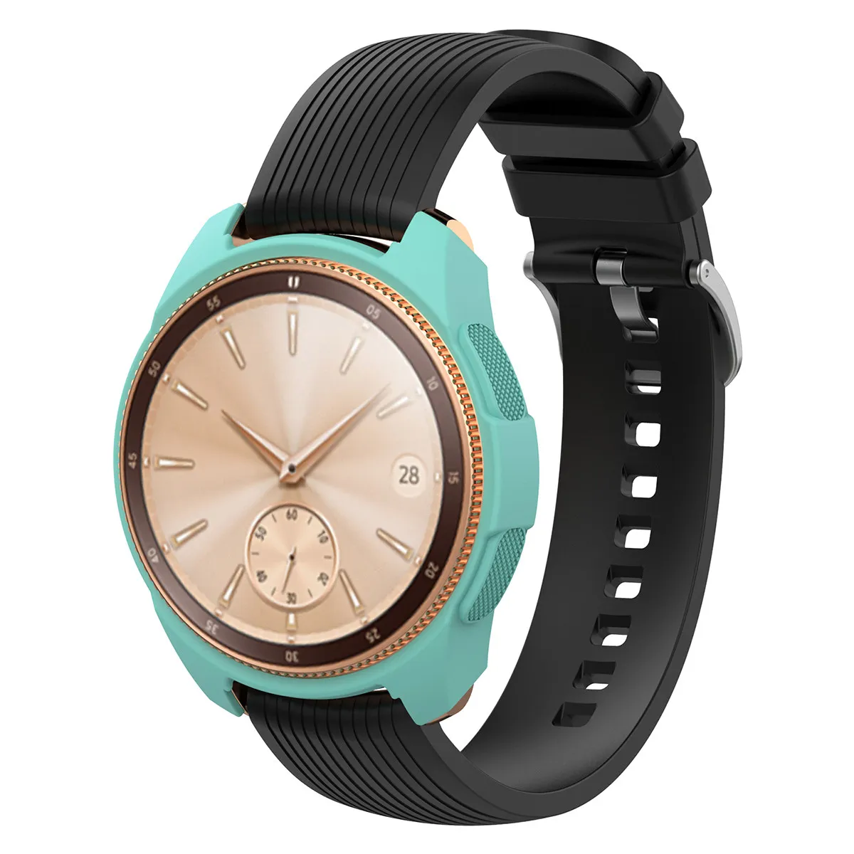 Fundas protectoras para reloj, cubierta transparente de marco completo de 42Mm, cubierta protectora para reloj inteligente, antiarañazos, 8 Uds.