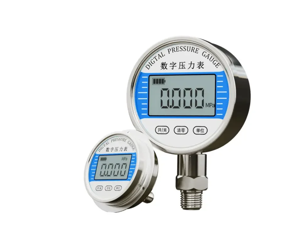 

Wireless bar mpa psi Digital Pressure Gauge 60Mpa Air Liquid Fuel Oil Water digital Pressure Manometer low pressure gauge