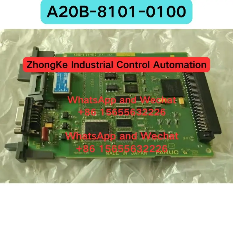 Used A20B-8101-0100 Profibus slave communication board Functional test OK Fast delivery