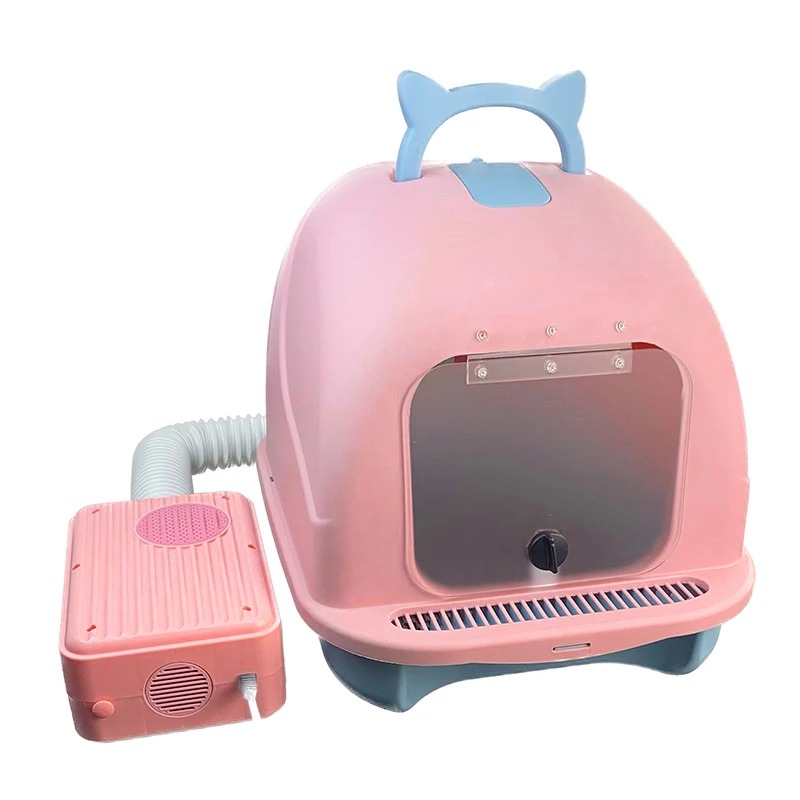 Pet Hair Dryer for Cats and Dogs, Quick Drying Box, Ultra Silent Dog Hair Dryer, Intelligent Temperature Control