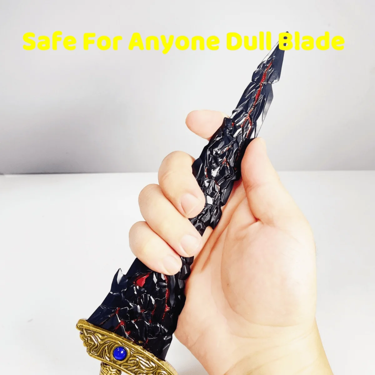 Épée Katana en métal d'Elden Maliketh, couteau japonais Katana Ninja, sabre de samouraï Original, accessoires de Cosplay, jouet accessoire, 11.8 pouces