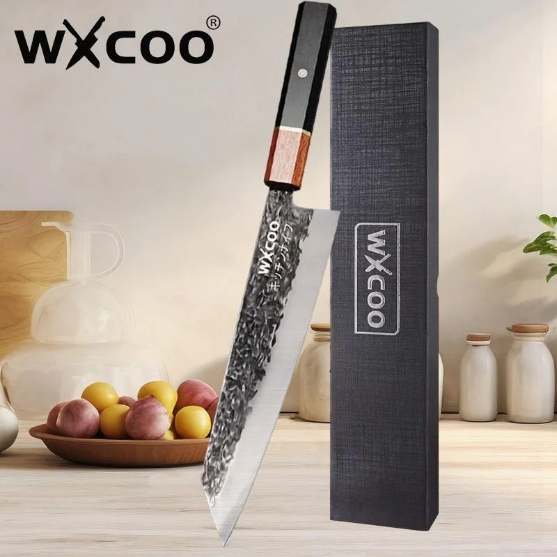 

WXCOO Professional Chef Knife Japanese Kitchen Knife Kitchen Knives Accessories Meat Butcher Cutting Slicing Knife Fruit Knives