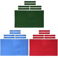 Tela de tela de billar premium de 0,6 mm de repuesto de fieltro para mesa de billar de 9 pies, ajuste duradero sin pelusa para mesa profesional de 8 pies y 7 pies