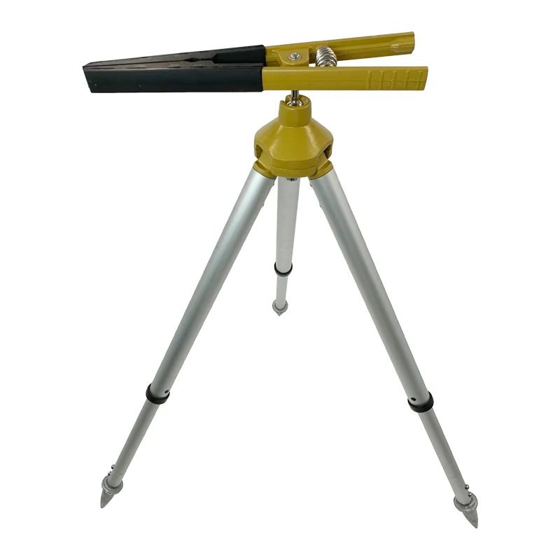 46cm-60cm Adjustable Telescopic Mini Tripod Tower Ruler Support Total Station Prism Pole Clamp Retractable Mini Pole Bracket