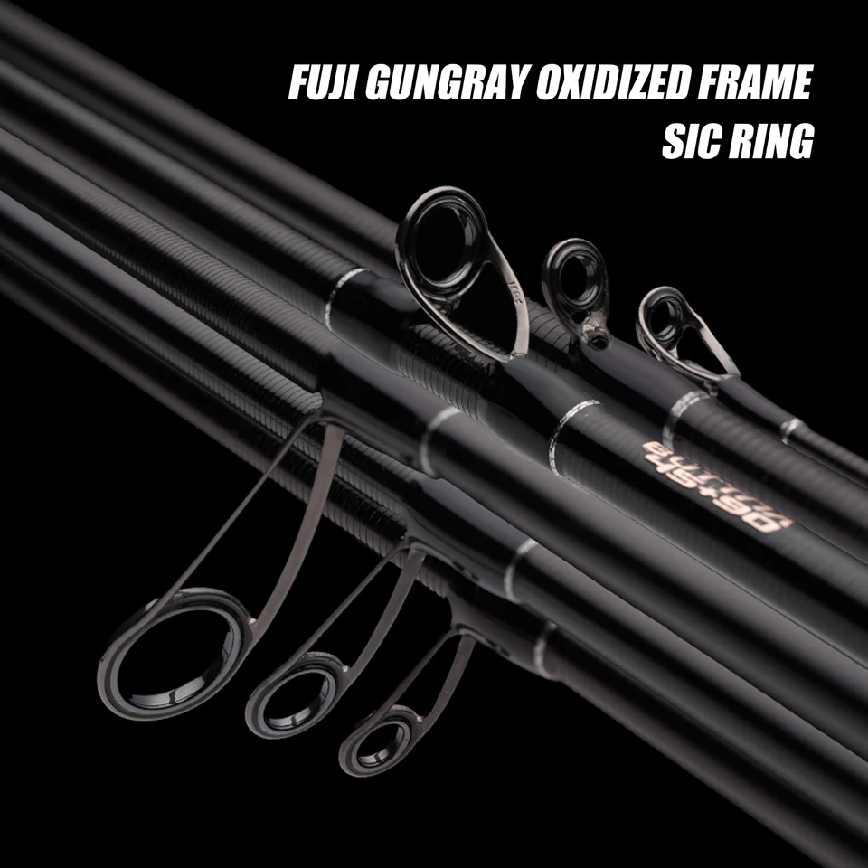 ロッド Purelure REALM C662L/M PURELURE REALM Bass Rod All M40X Toray Carbon Soft Bait Zander Rod