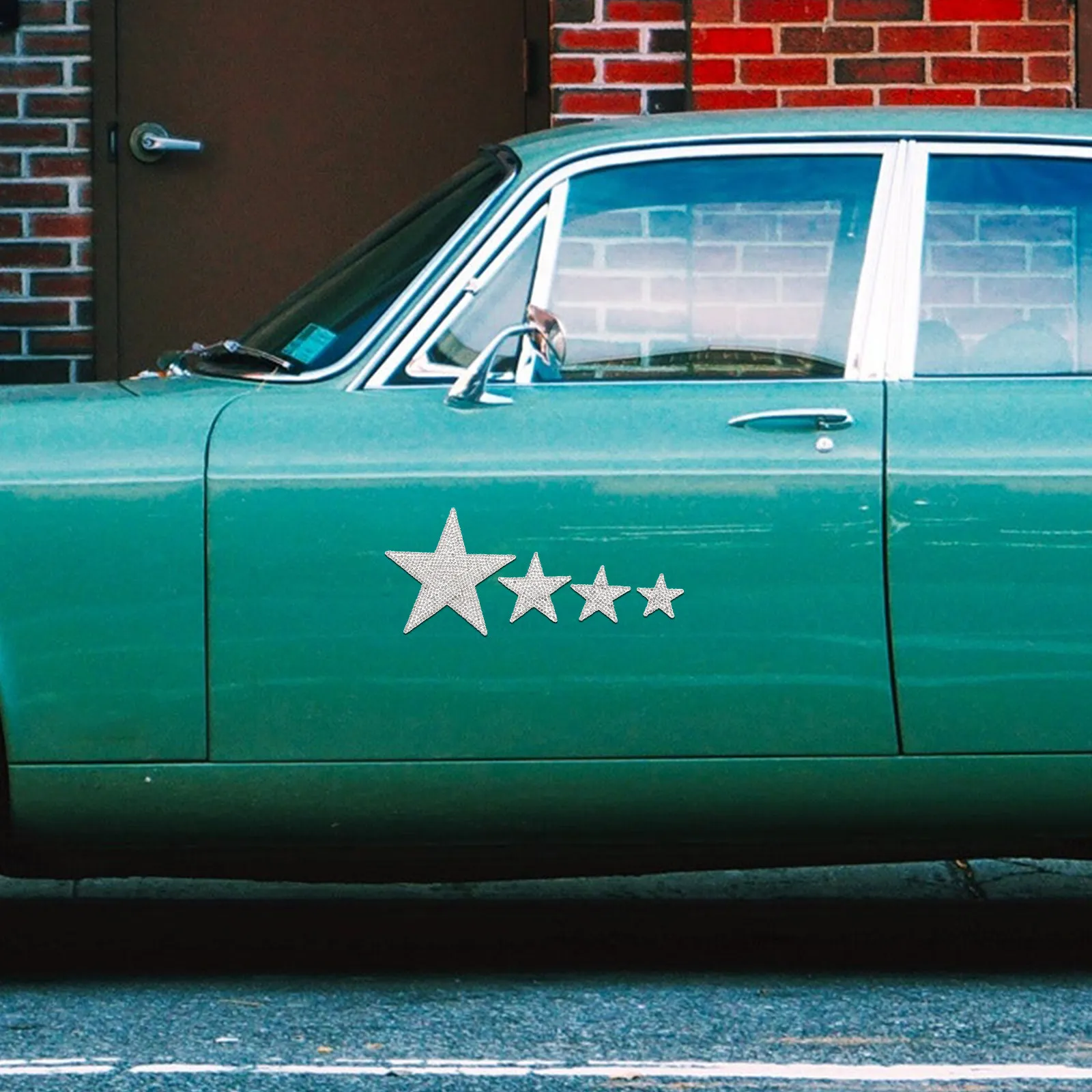 

1Set Rhinestone Car Decals Star Shape Bling Auto Stickers for Women DIY Car Decoration Refrigerator Wardrobe Window Decor 3D