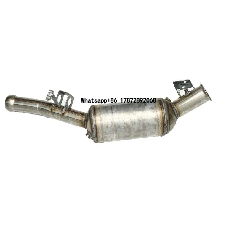 07-08 GL320 CDI 3.0L Exhaust Pipes Without Blutec DPF Particulate Filter Catalytic Converters