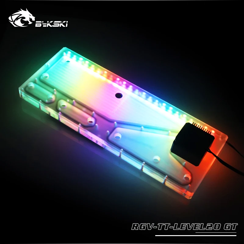 Bykski Distro Plate Water Cooling Kit for TT LEVEL20 GT Chassis CPU GPU RGB RGV-TT-LEVEL20GT-P