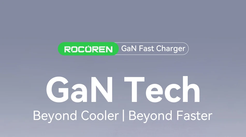 Rocoren 20W GaN PD Schnellladegerät USB-C Ladegerät Tragbares Typ-C Ladegerät PD3.0 QC3.0 Schnellladung für iPhone 18 17 16 15 Pro Max – Detail 1