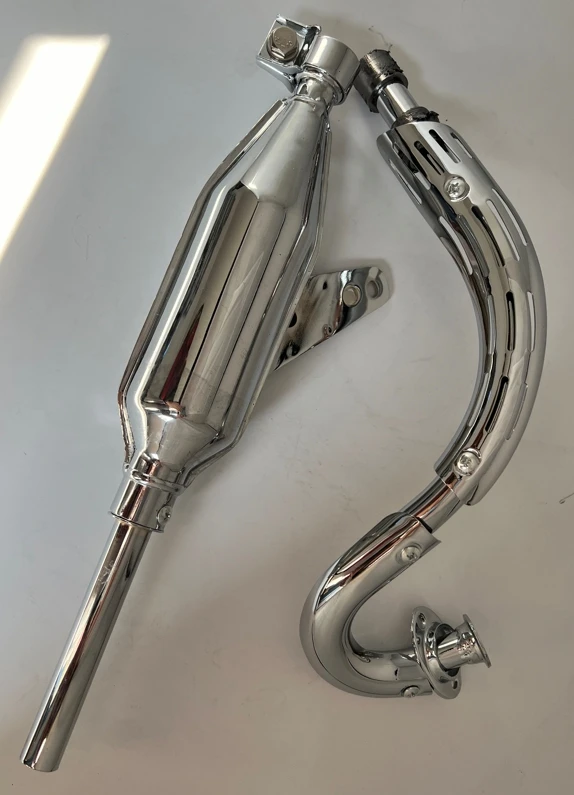 Monkey Z50a Original Stock Chrome Exhaust For Honda Z50 Z50a K1 K2