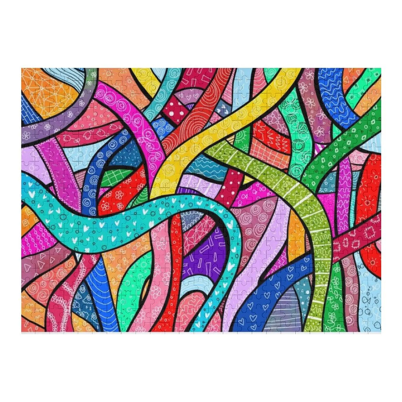 

unique ways of life Jigsaw Puzzle Baby Wooden Toys For Children Works Of Art Puzzle