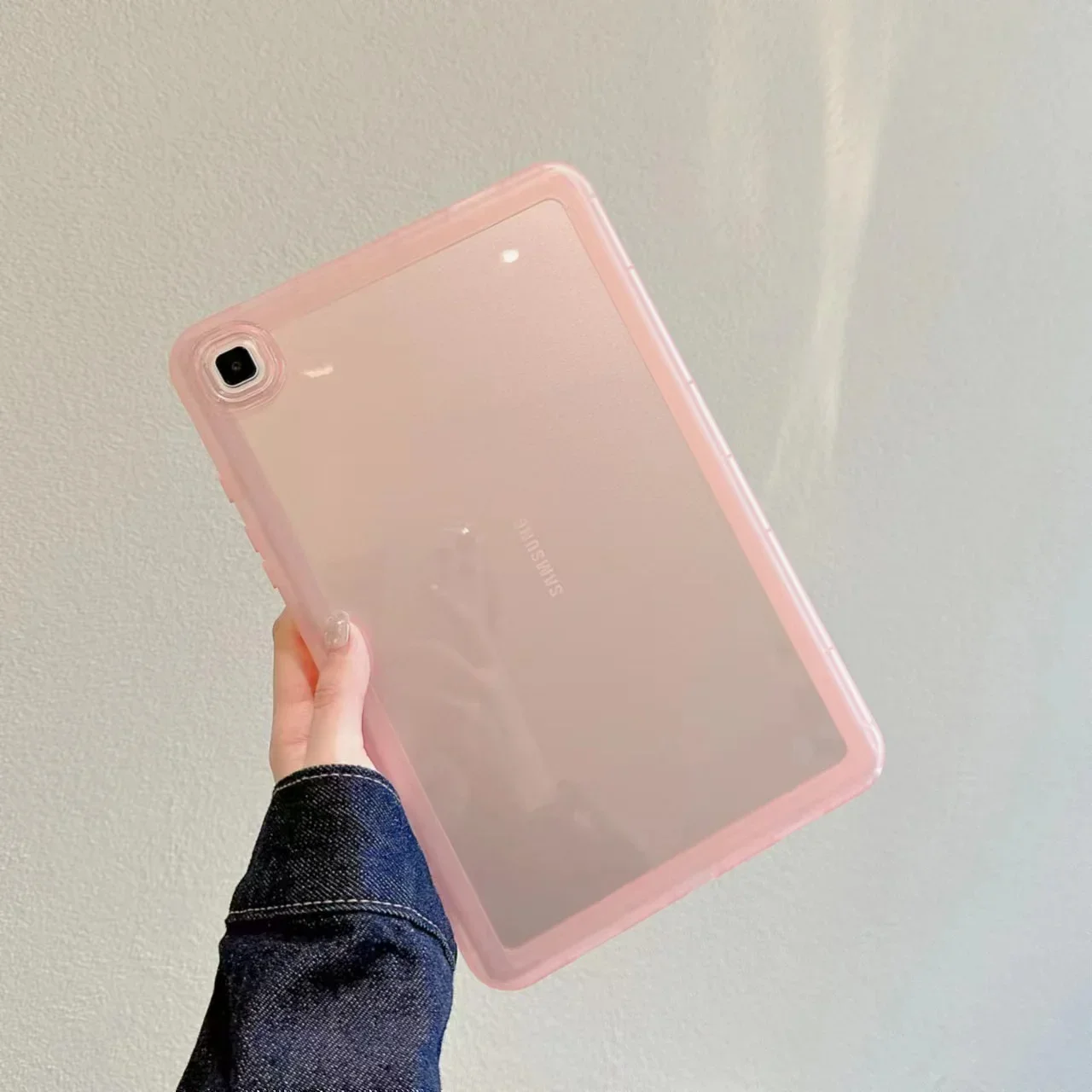 New Case for Samsung Galaxy Tab A9 A8 A7 A S9 S8 S7 S6 Lite Plus FE 12.4 11 10.5 10.4 8 7 Inch Tablet Transparent Protect Cover
