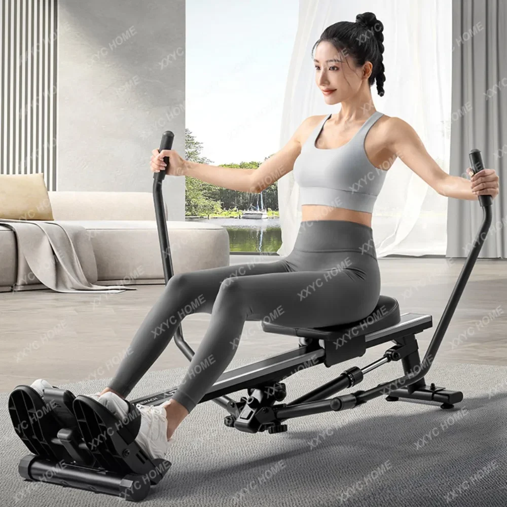 

Super Burning Grease Simulation Double Paddle Hydraulic Resistance Rowing Machine Mute Rowing Machine Household Fitness