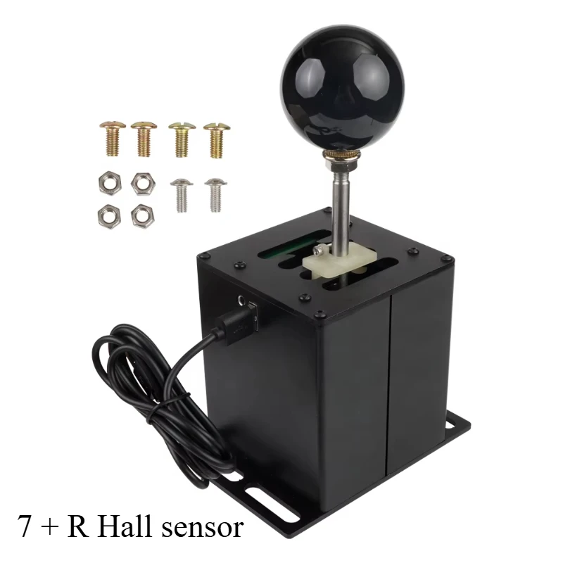64-bit Hall Sensor/microswitch USB SIM Racing Game H-gear Shift Controller for Gear Shifter Per Logitech G27 G29 G25 G920