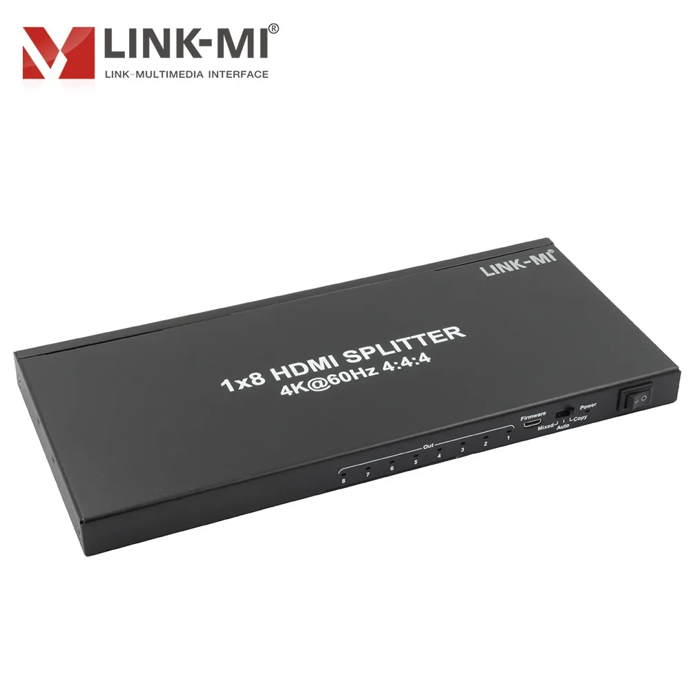 8 Port HDMI Splitter for UHD Content Distribution Ultra HD 4K HDMI Splitter for Multiple Monitors