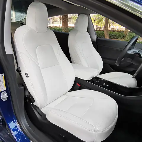 Tesla Model 3 2017 2018 2019 2020 2021 2022 2023 풀 세트 맞춤형 나파 가죽 카시트 커버 보호대 액세서리 Tesla Model 3 2017 2018 2019 2020 2021 2022 2023 풀 세트 맞춤형 나파 가죽 카시트 커버 보호대 액세서리