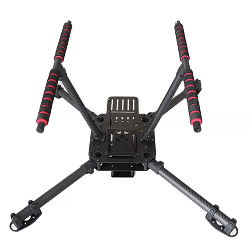 JMT Vollcarbon 450MM 550MM Radstand Trux X-Type Rahmenkit mit Batterie-Montageplatte und Fahrwerk, 30*30mm Motorloch – Detail 5
