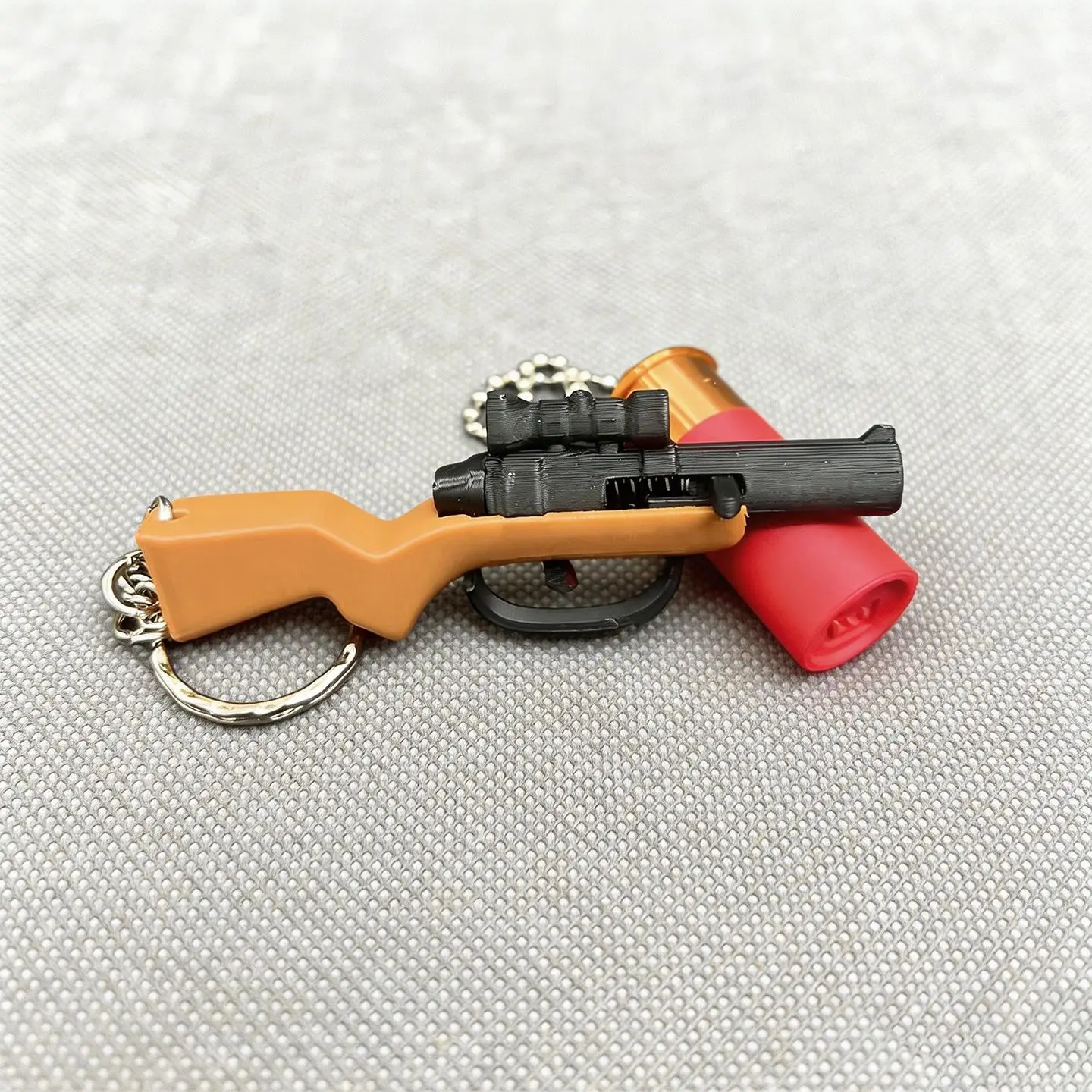 3D printing tide play pendant trigger movable key pendant mini transmitter explosion Internet celebrity mini