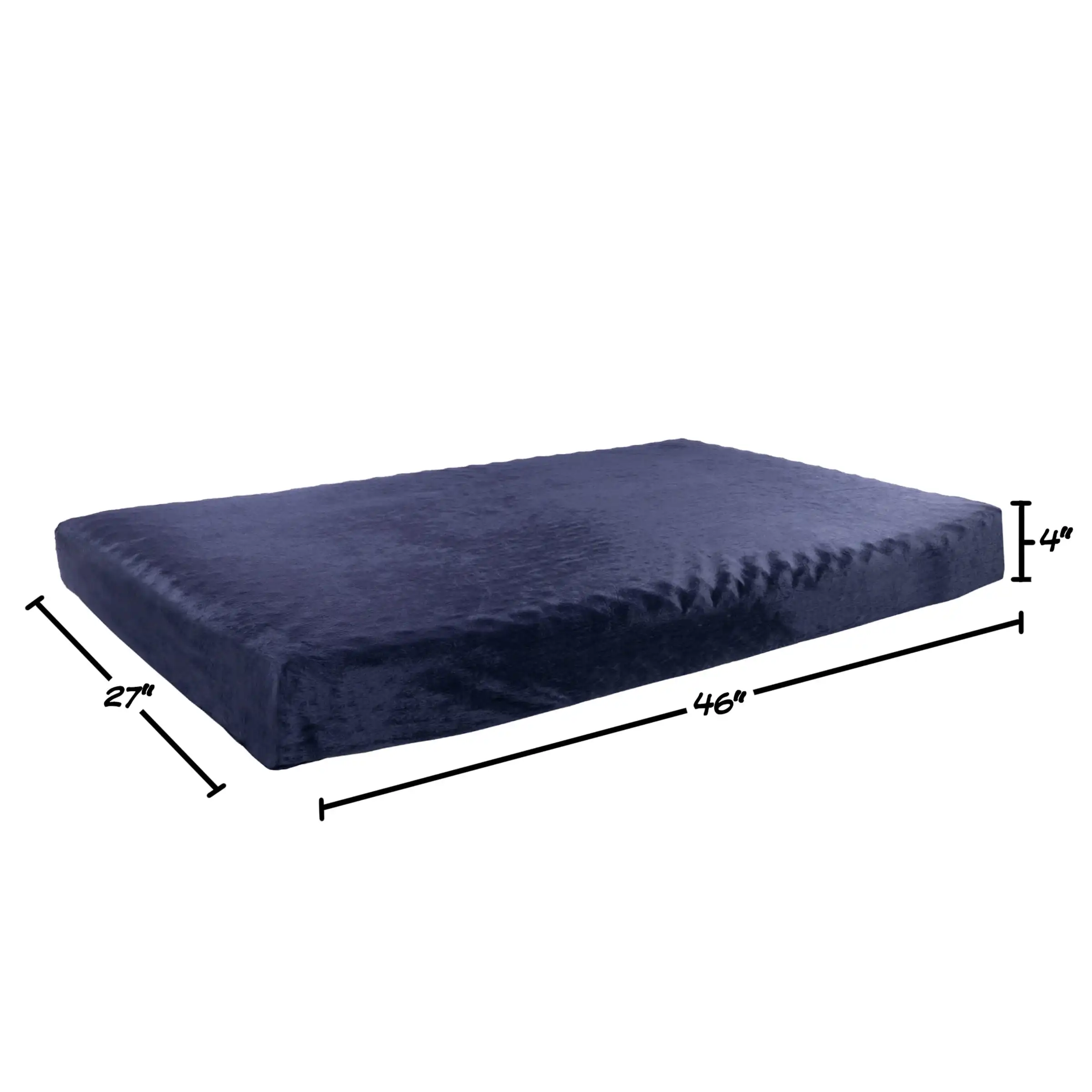 

Petmaker Egg Crate Orthopedic Pet Bed - 46 X 27, Navy Blue