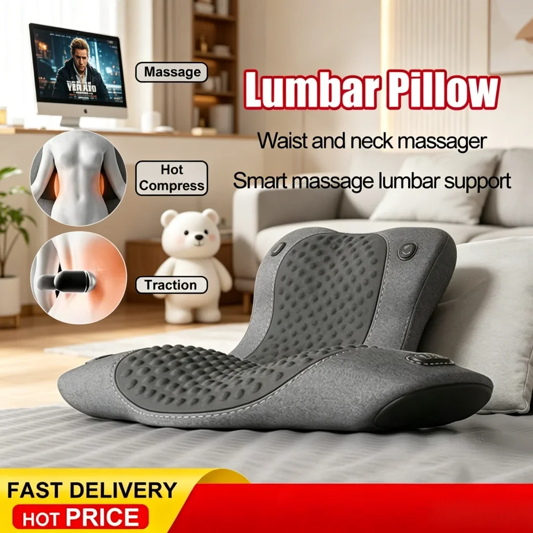 

Sophisticated Curvaceous Waist Pillow Back Massage Protection Pad Massage Lying Flat Waist Relief Waist Support Heating