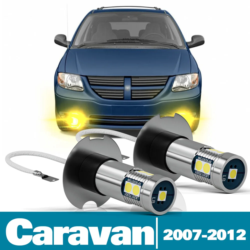 

2pcs LED Fog Light For Dodge Caravan Accessories 2000 2001 2002 2003 2004 2005 2006 2007