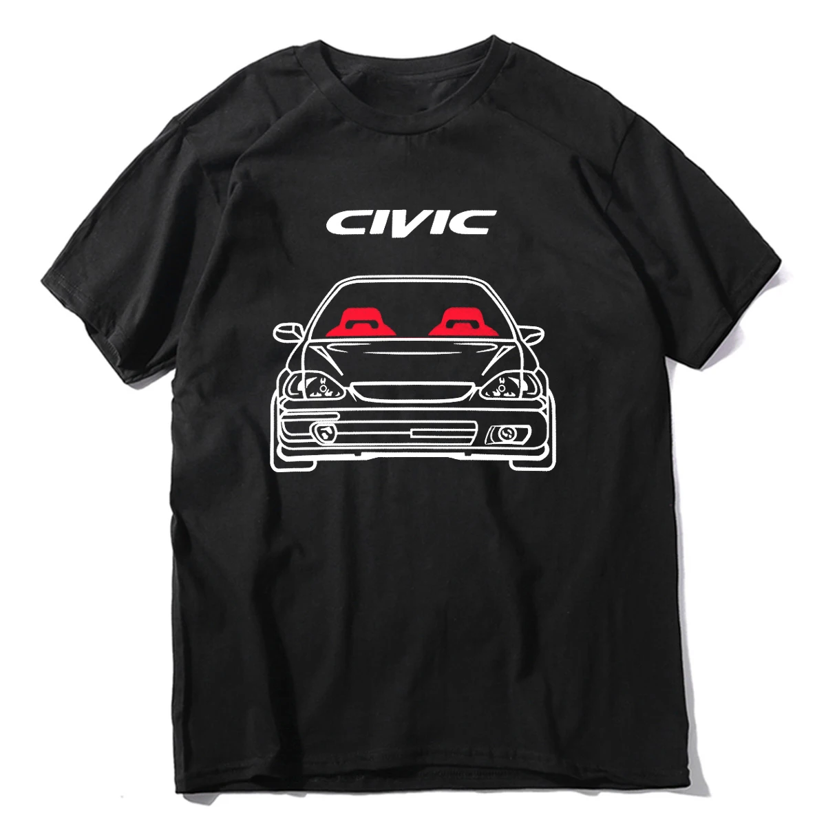 2024 Hot Sale 100% cotton Classic Japanese car fans Civic EK (Type 1) T-SHIRT Tee shirt