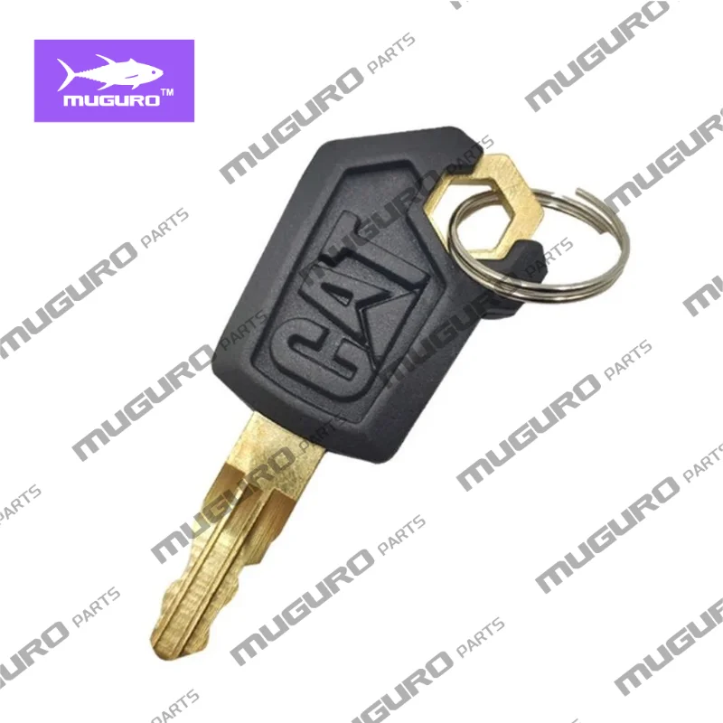 Excavator Start Key Ignition Starting Key Side Door Key for CAT Excavator C or D or D2 or GC or 306 307 313 320 330 349 Series