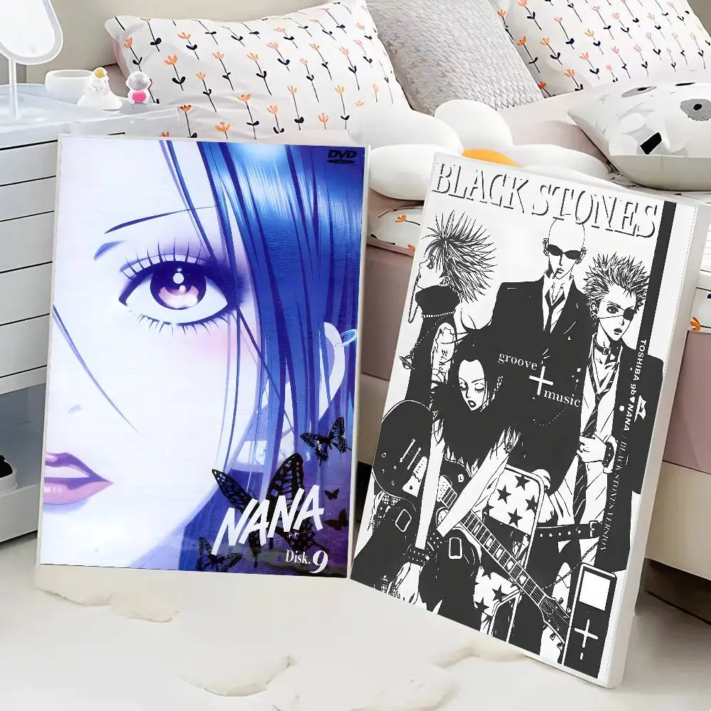 anime nana girl  Poster Wall Art Printing Waterproof Home Living Bed Room Bar Aesthetic Decor