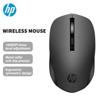 HP S1000 Plus  Wireless  Mouse  Desktop Computer Office Laptop Universal 1600DPI three level adjustment