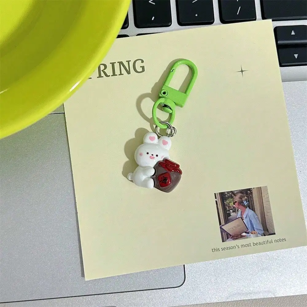 

Cartoon Rabbit, Dragon Boat Festival, Zongzi Keychain, Cute Primary School Pendant, Children's Holiday Gift, Schoolbag Hanging Jewelry