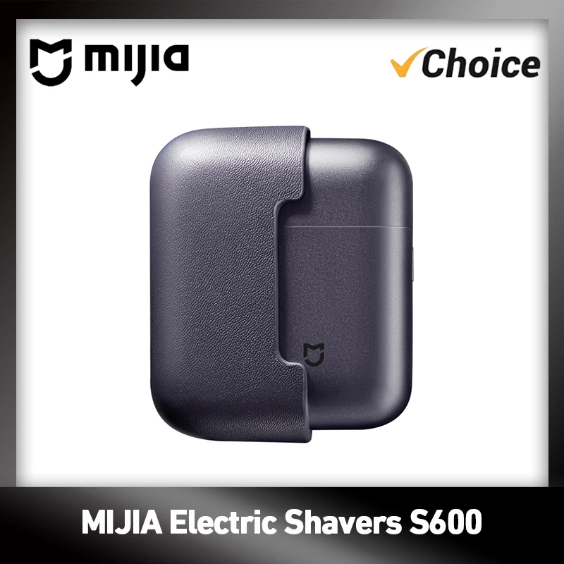 MIJIA Electric Shavers S600 Portable Razor Men Type-C Rechargeable Shaving Beard Machine Trimmer Dry Wet Shaving Washable
