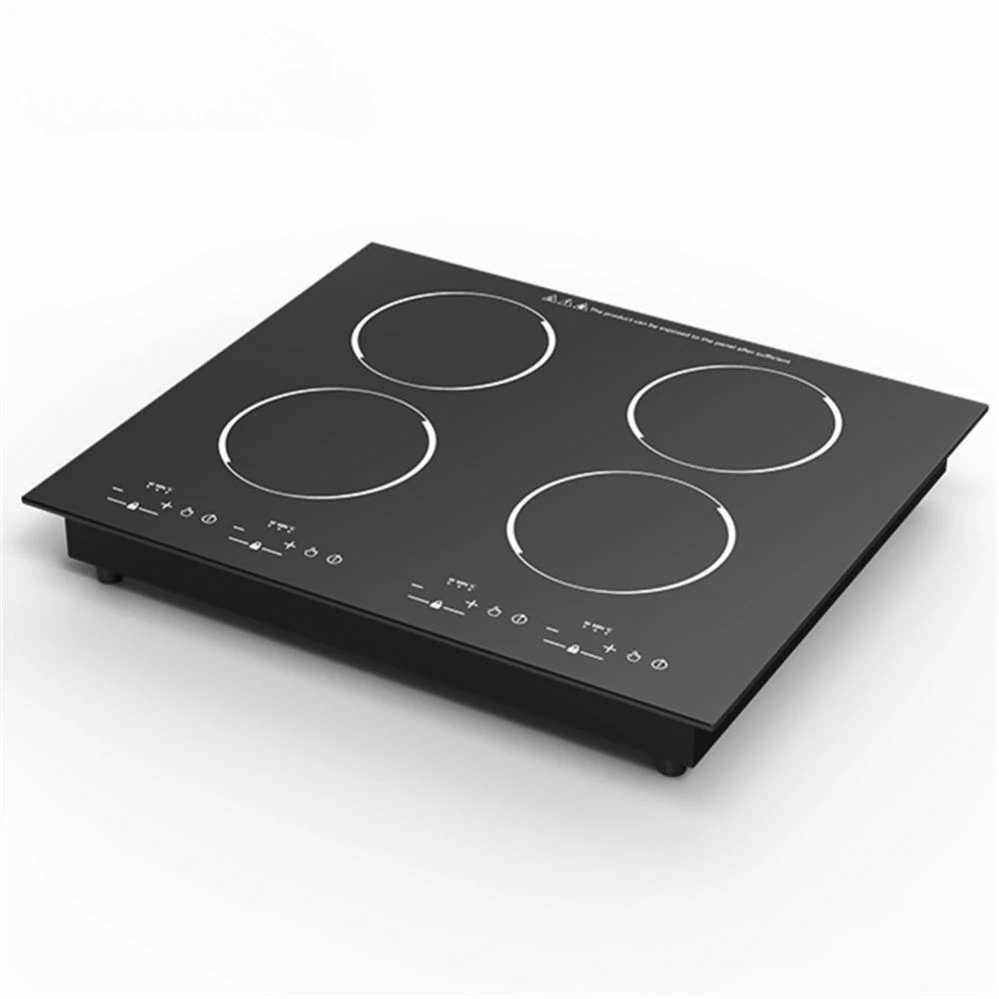 

Multifunctional 220V 110V Black Color 4800W Countertop Burners Crystal Plate Induction Cooker Factory OEM